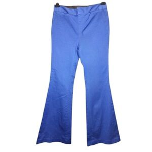 NWT Catherine Malandrino Blue Flare Pants Size 4